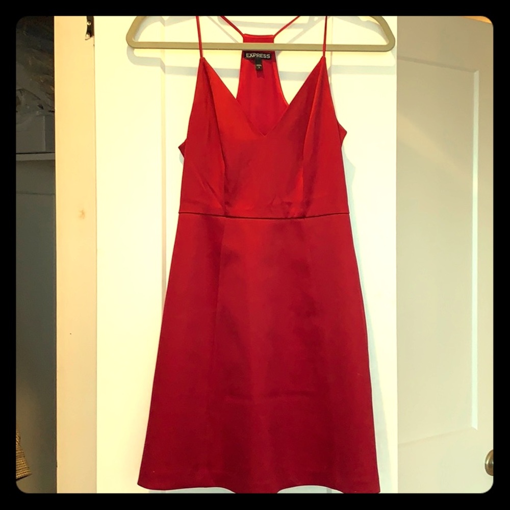 Express- Holiday mini dress from express